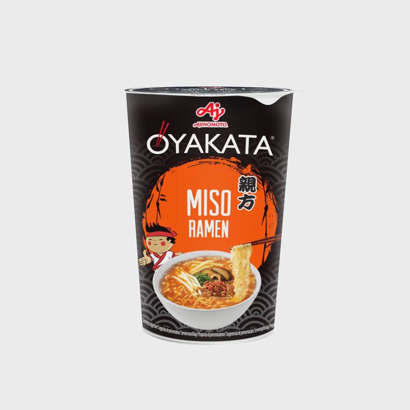 Sojų miso sk.makaronų sriuba OYAKATA, 66g