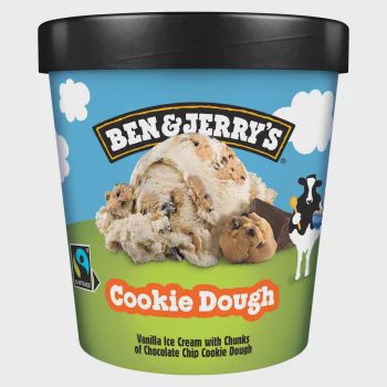 Ben & Jerry's Cookie Dough Ice Cream 465ml