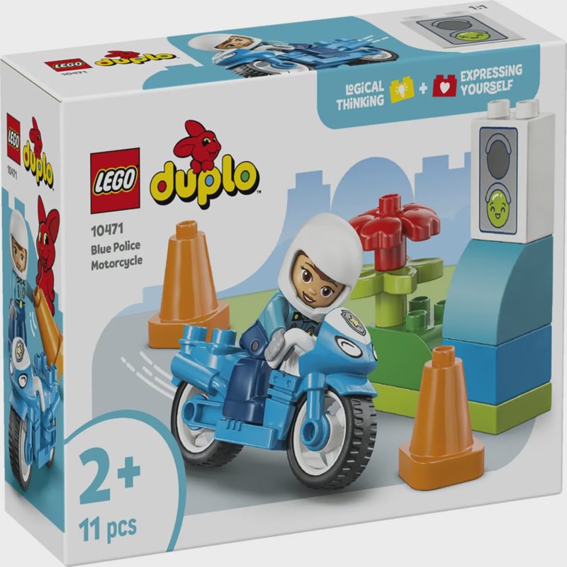 Konstr. LEGO Policijos Motociklas 10471