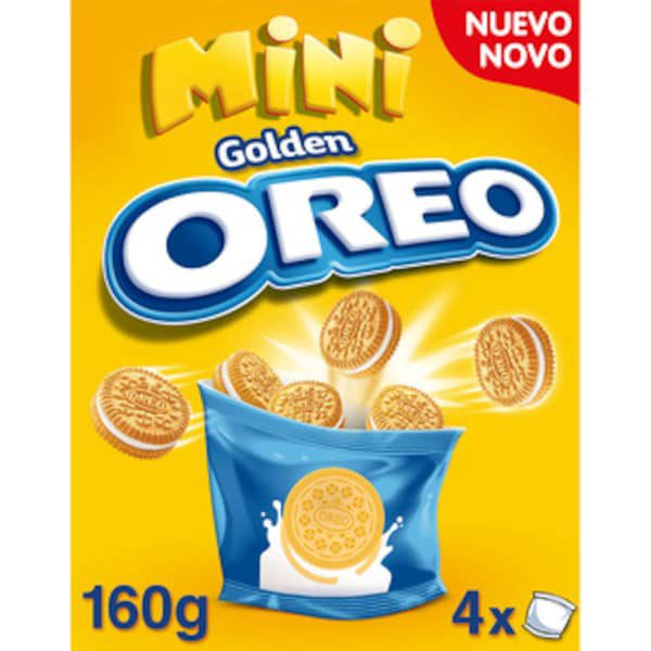 OREO Golden mini galletas estuche 160 g