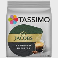 TASSIMO Κάψουλες JACOBS Espresso Ristretto 16τεμ