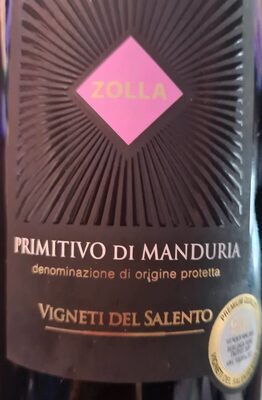 Zolla Primitivo di Manduria