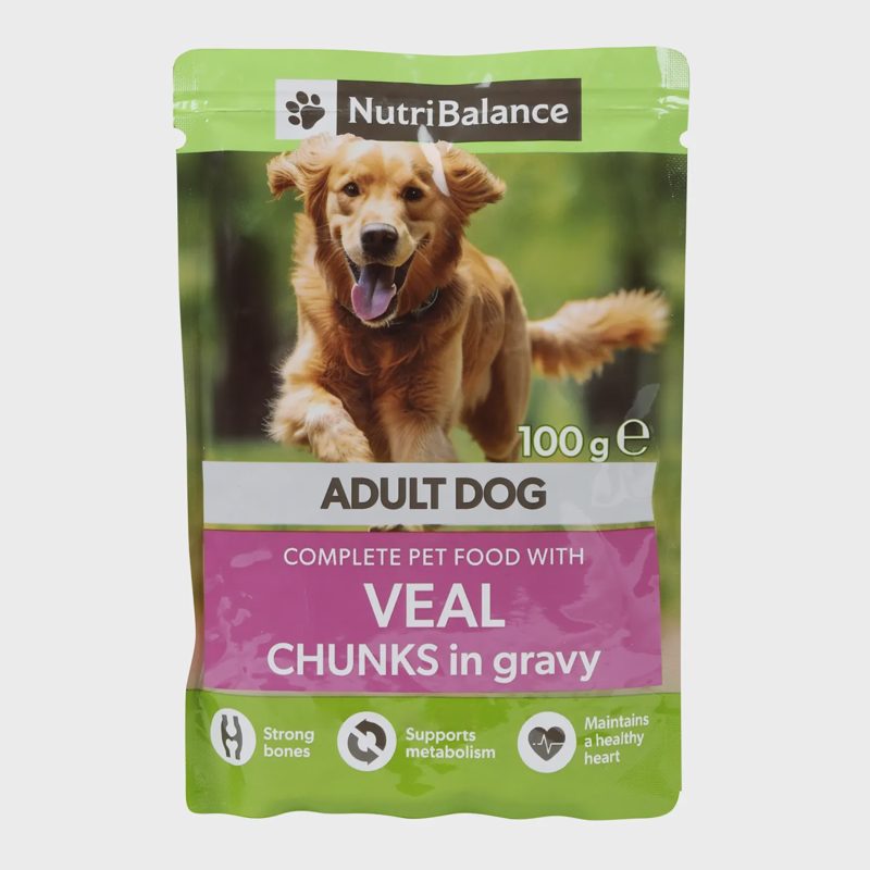 Šunų ėdalas su verš. gab. NUTRIBALANCE, 100 g