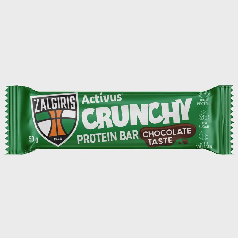 Balt. šokol. sk. batonėlis ACTIVUS, 12 x 50 g