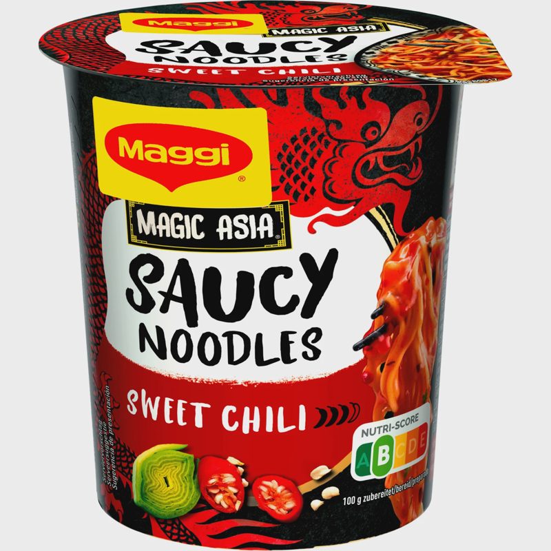 Saldžiar.čili sk.makaronai su pad.MAGGI, 75g