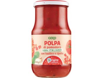 Coop sjeckana rajčica s bosiljkom i lukom 690 g
