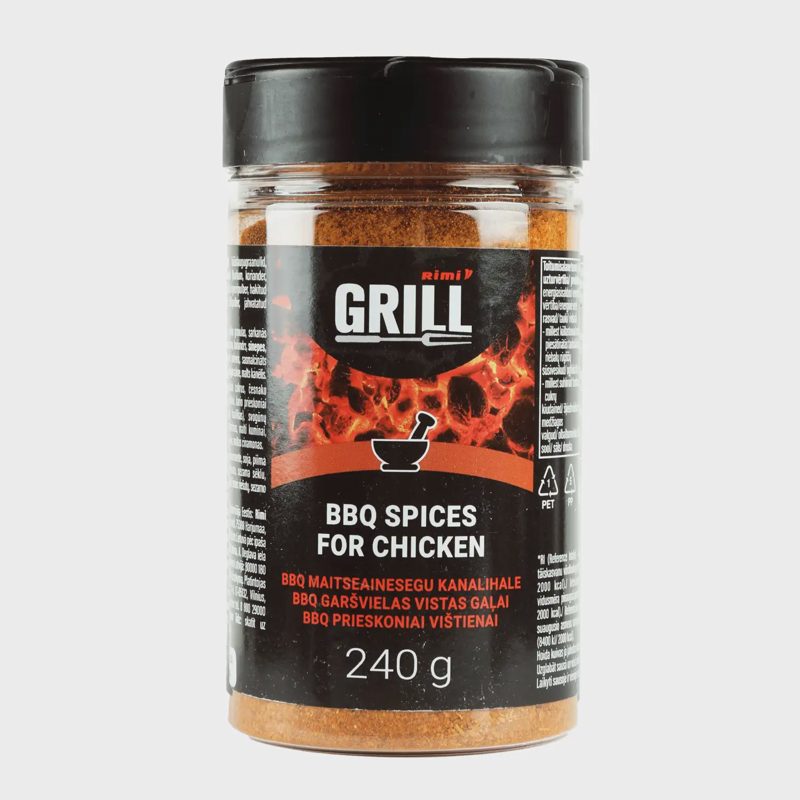 BBQ prieskoniai vištienai RIMI, 240 g