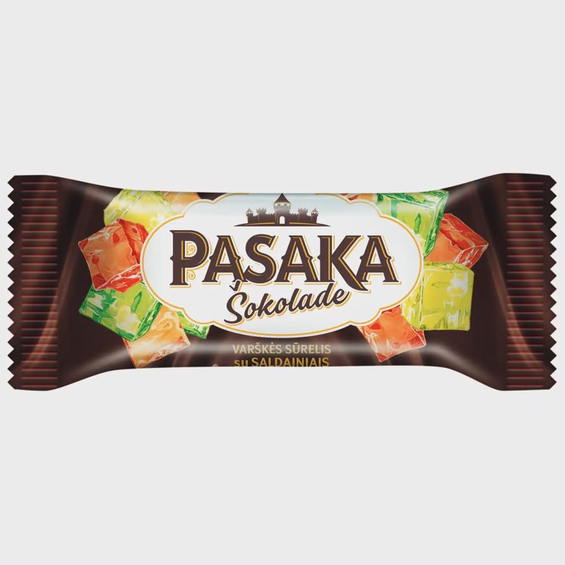 Varškės sūrelis su saldain. PASAKA, 19 %, 40g