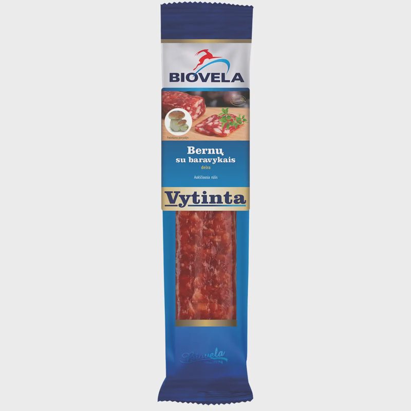 Vyt. BERNŲ dešra su bar. BIOVELA, a.r., 200 g