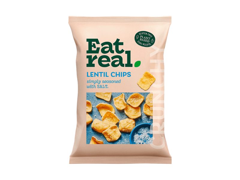 Linsenchips Meersalz