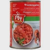 My Kouzina Τομάτα Ψιλοκομμένη 400gr (Στραγγ .Βάρος 240gr)