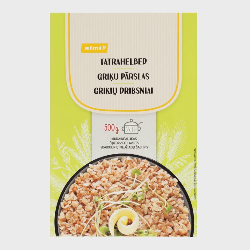 Grikių dribsniai RIMI, 500 g