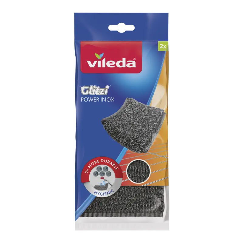 Vileda Glitzi Power inox spužva 2 kom