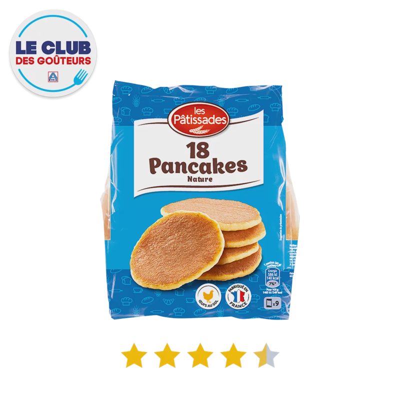 18 PANCAKES NATURE