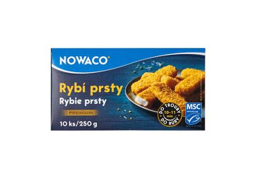 Šaldyti žuvų filė piršteliai NOWACO, 250 g