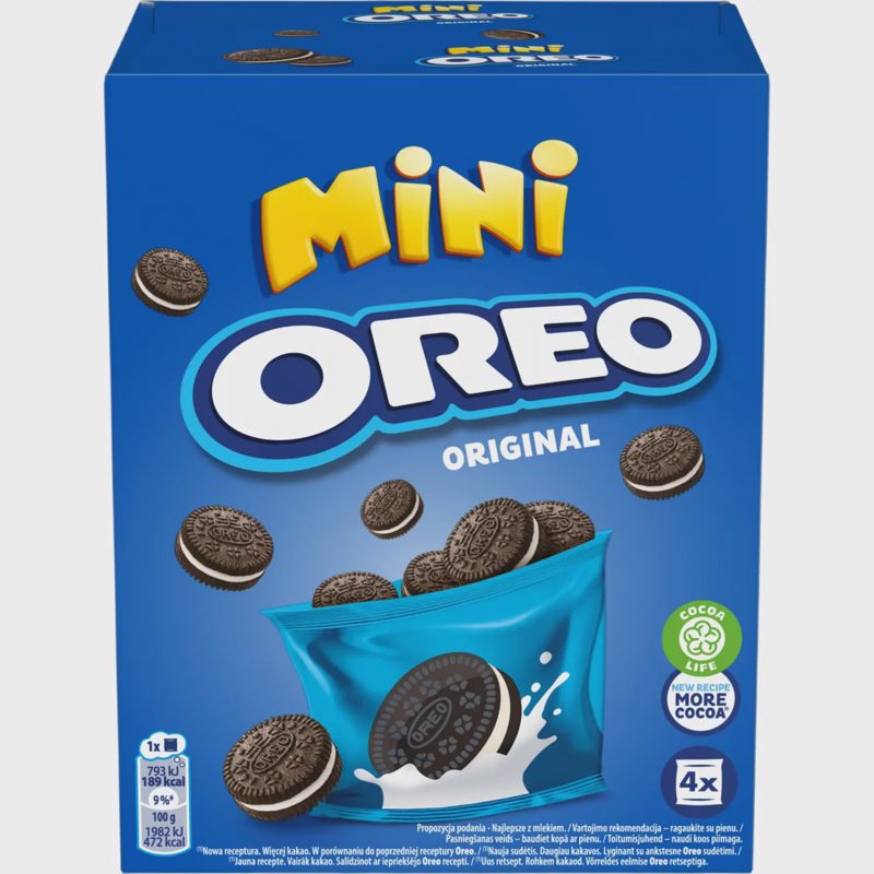 Kakav. sausain. su vanil. sk. įd. OREO, 160 g