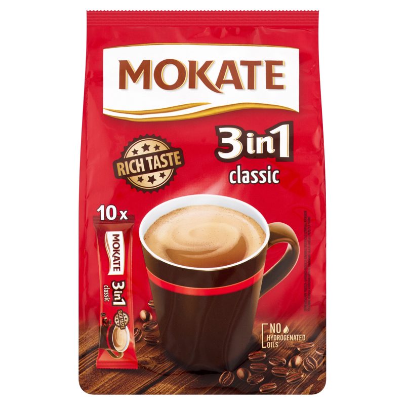 Mokate kohvijook 3in1 Classic kott 17g x 10