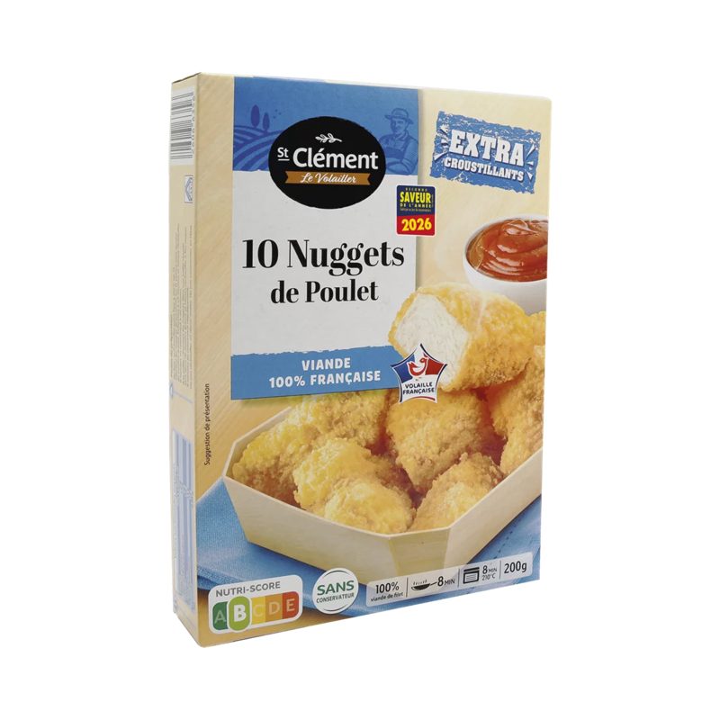 10 Nuggets de poulet