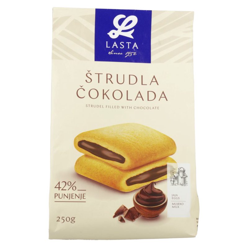 Lasta štrudla čokolada 250 g