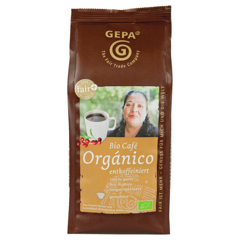 gepa Café Organico Mild entkoffeiniert+gemit