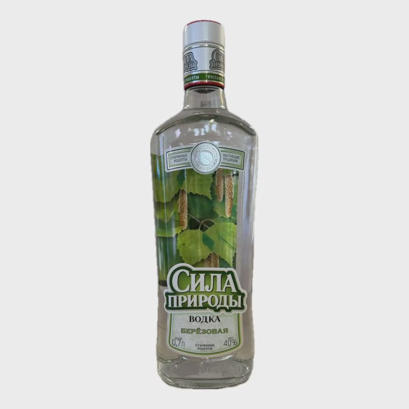 Degtinė SILA PRIRODY BERIOZOVAJA, 40 %, 0,7 l