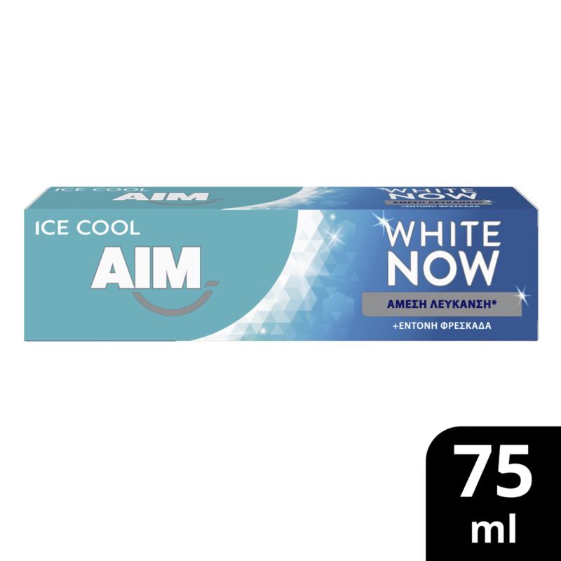 Aim Οδοντόκρεμα White Now Ice Cool Mint 75ml