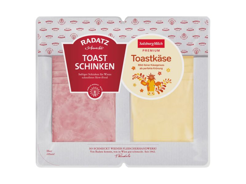 Toast Duo Schinken & Käse