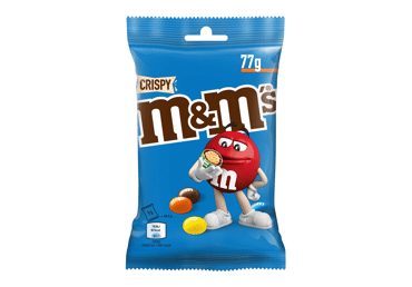 Saldainiai su traškiu ryžių įdaru M&M'S,77 g