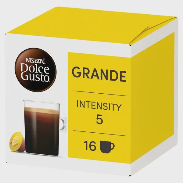 Kavos kapsulės NESCAFE DOLCE GUSTO GRANDE, 136 g
