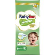 BABYLINO SENSITIVE ECONOMY PACK NO 6 (13-18kg) X38