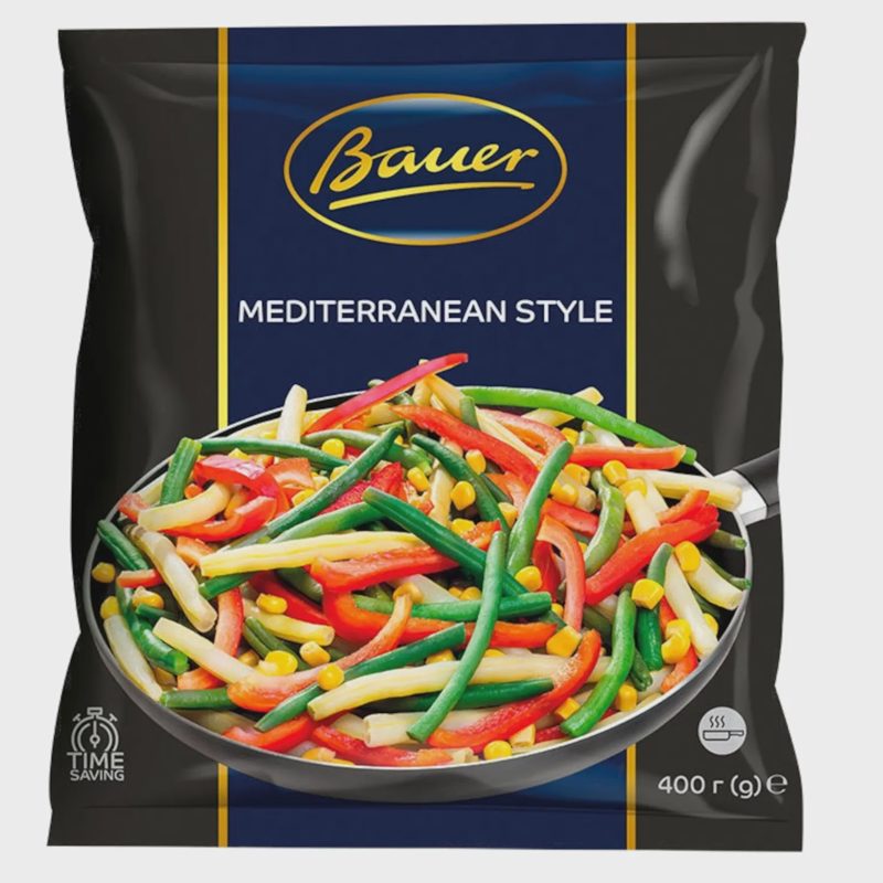 Vid. jūros st. darž. miš. BAUER, šald., 400 g
