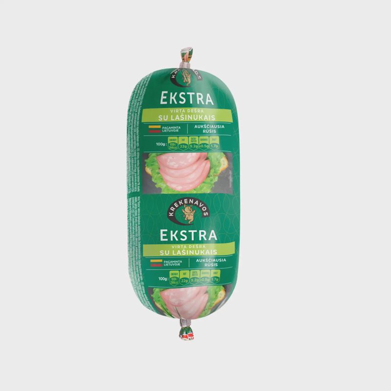 Virta dešra su lašinukais EKSTRA, a.r. 340g
