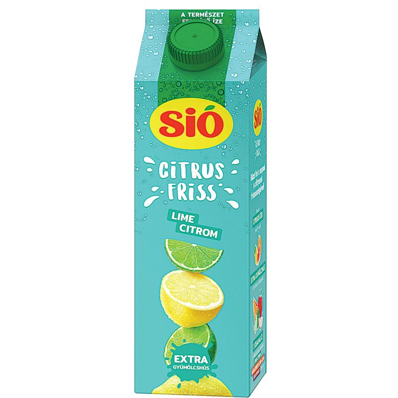 SIÓ LIME-CITROM ÍZŰ GYÜMÖLCSLÉ