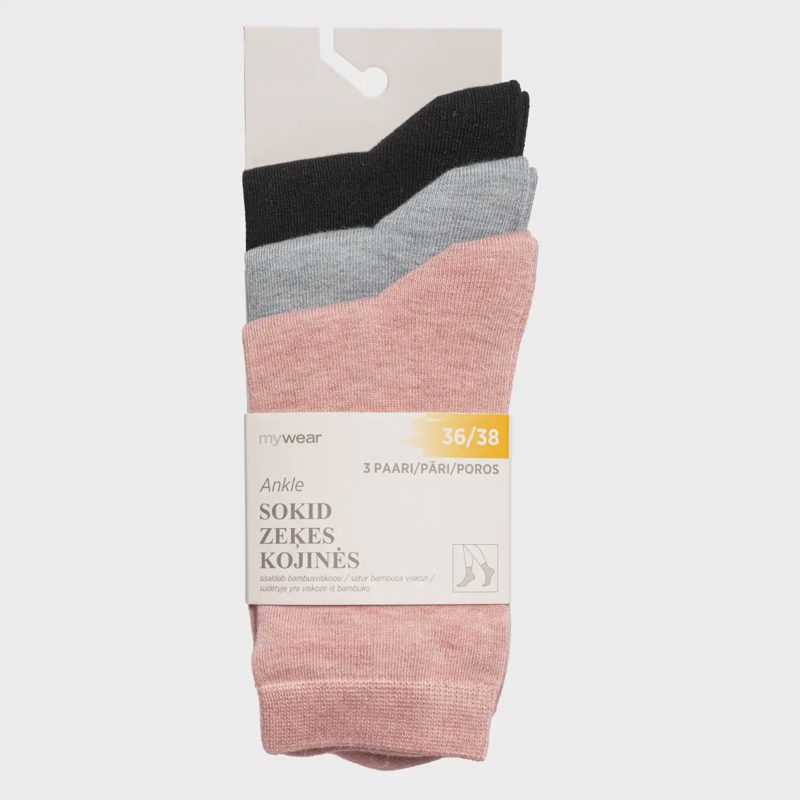 Kojinės MYWEAR, 36 / 38, 3 poros