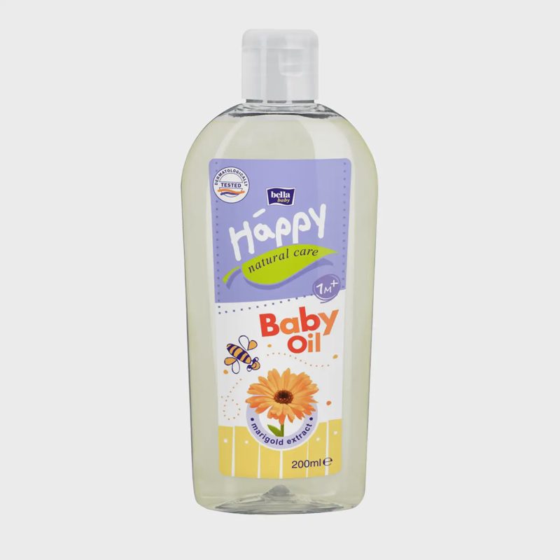 Vaikiškas aliejus HAPPY NATURAL CARE, 200 ml