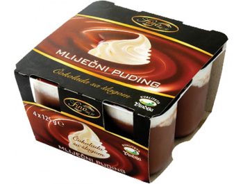 Vindija mliječni puding čokolada sa šlagom 1 pak 4x125 g