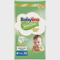 Babylino Sensitive Πάνες 46τεμ Νο4+ (10-15Kg)