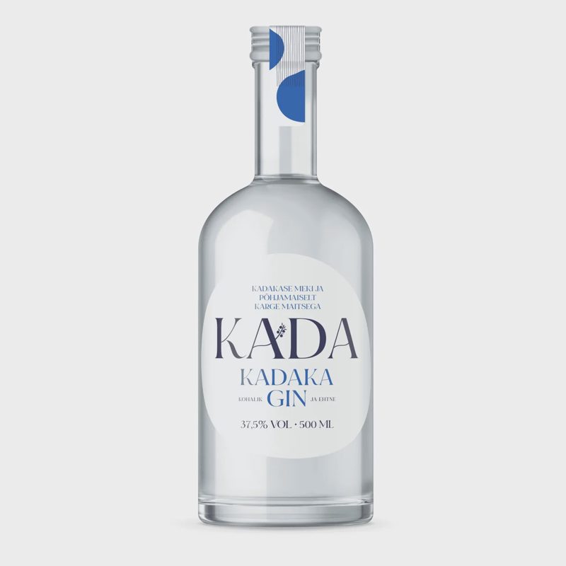 Džinas KADA KADAKA GIN, 37,5 %, 0,5 l