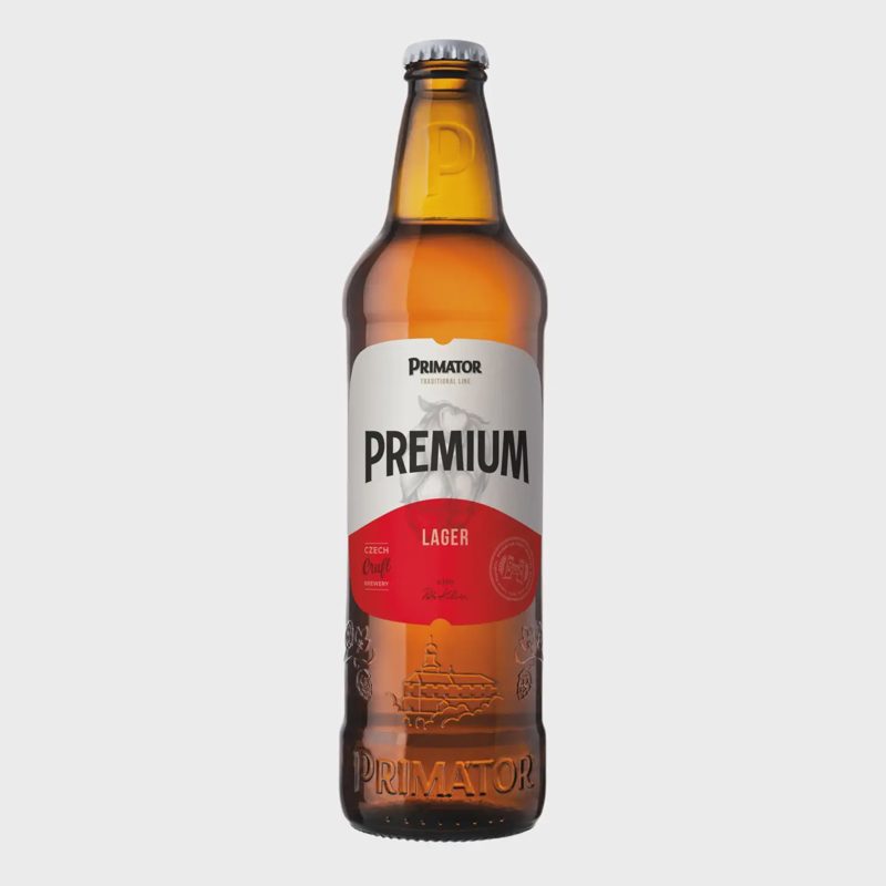 Šviesusis alus PRIMATOR PREMIUM, 5,0 %, 0,5l