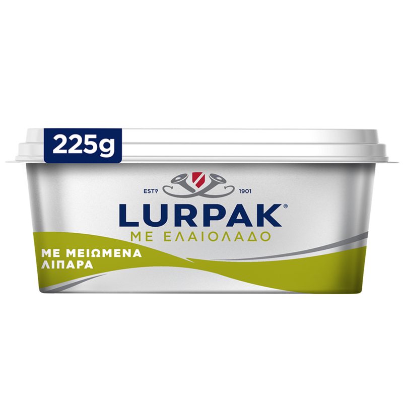 Lurpak Light Μειωμένα Λιπαρά Ανάλατο 225gr