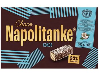 Kraš Napolitanke choco kokos 500 g