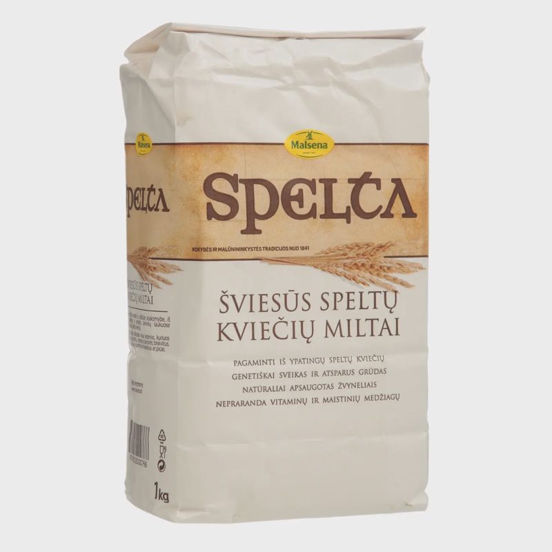 Šviesūs kvietiniai miltai SPELTA, 1 kg