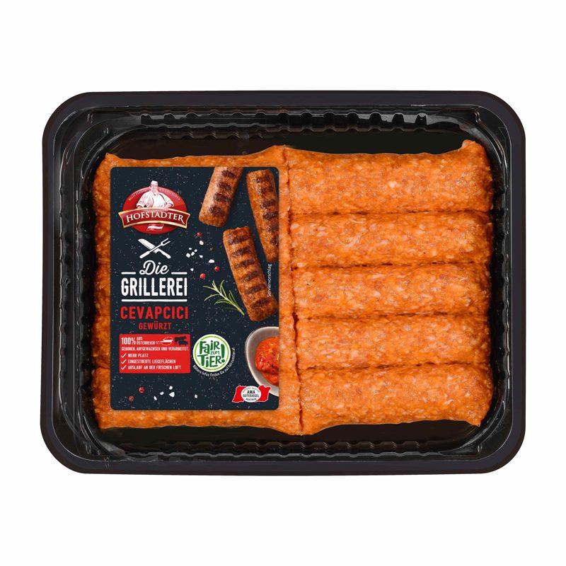 Hofstädter Die Grillerei Cevapcici gewürzt