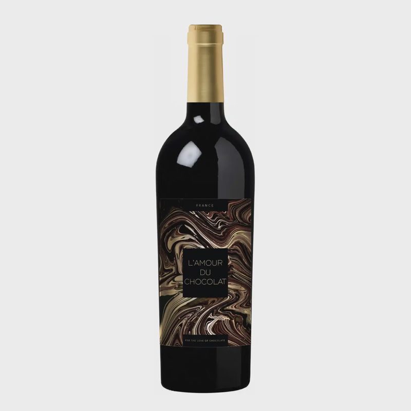 R. sausas vynas L'AMOUR DU CHOCOLAT, 0,75 l