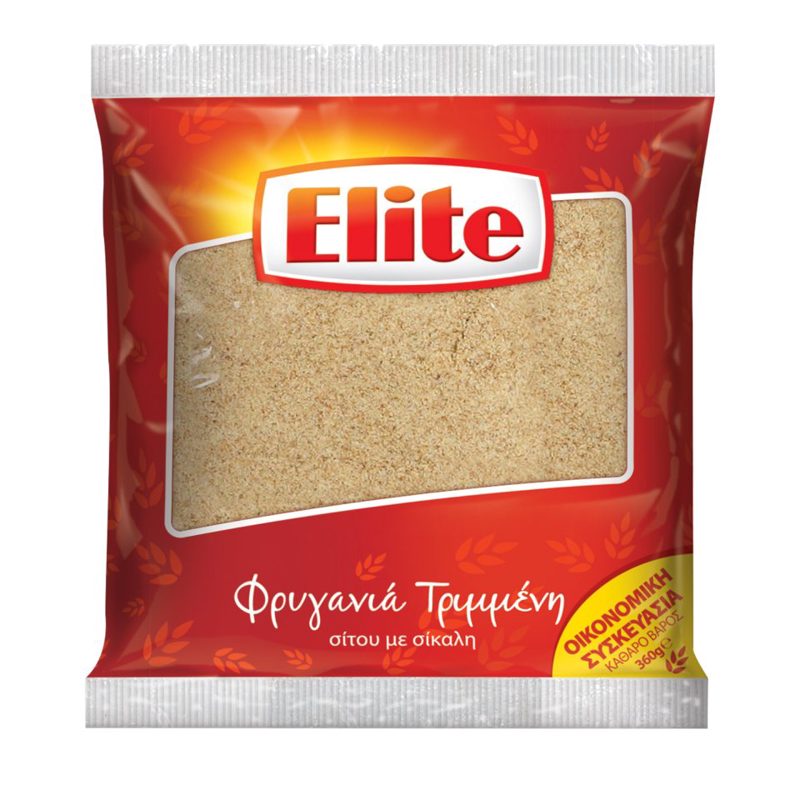 Elite Φρυγανιές Σίκαλης Οικογενειακή Συσκευασία 360gr