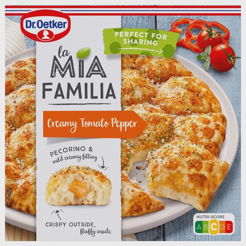 Picos duona DR. OETKER TOMATO PEPPER, 480 g
