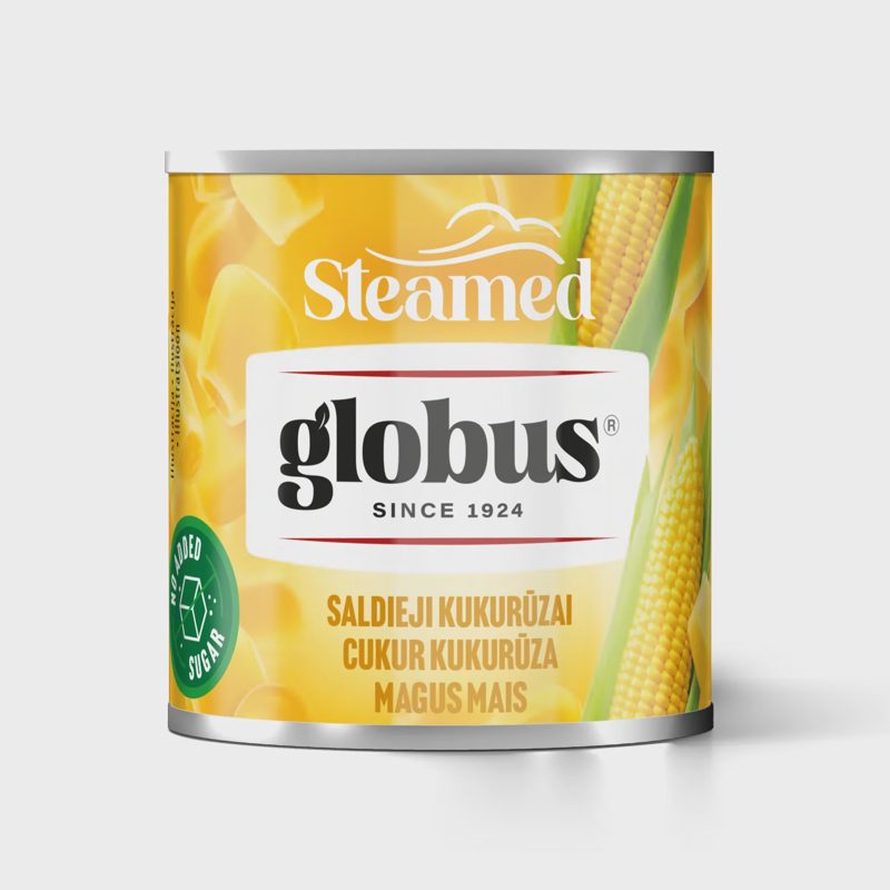 Kons. saldieji kukurūzai GLOBUS, 212ml/150g