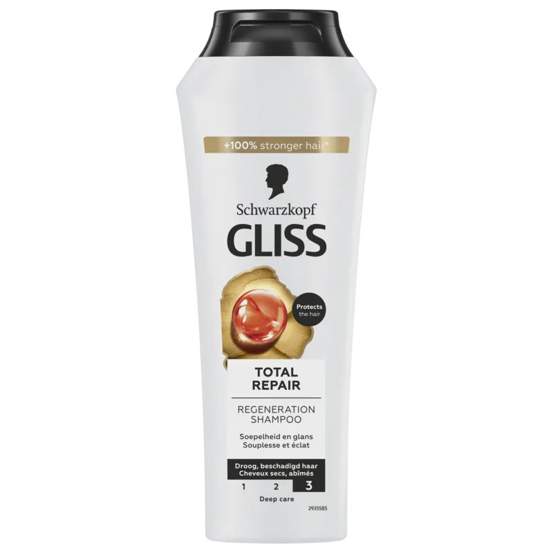 Gliss Total Repair Shampoo 250ML