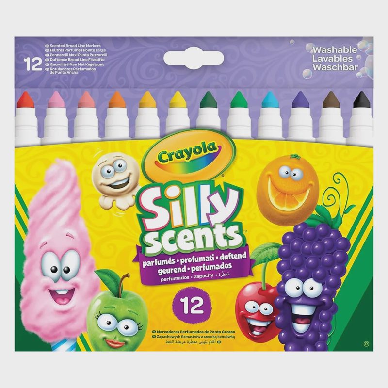 Flomasteriai CRAYOLA, kvepiantys, 12vnt.