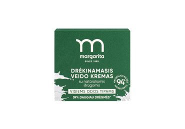 MARGARITA drėkinamasis veido kremas su išrūgomis 50 ml
